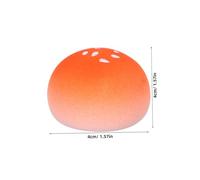 iplusmile 2pcs Makeup Sponge Puff for Wet and Dry Use Bread Shaped for Foundation and Loose Non Latex Applicator for Sensitive Skin Seamless Blending and Natural Finish