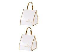 iplusmile 2pcs Multi-Function Thermal Bag for Food Preservation Insulated Tote for Cake Pizza and Takeout Heat Insulated Design for Outdoor Picnics and Home Use