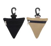 iplusmile 2pcs Outdoor Camping Hanging Pouches Tactical Triangle Organizer Bags for Storage and Organizing Picnic Little Items Made of Sturdy Non-woven Fabrics for Outdoor Activities