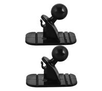 iplusmile 2pcs Phone Holder Ball Mount Base Adhesive Car Phone Mount Replacement Stable Dash Holder for Secure Vehicles Offices and Homes