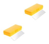 iplusmile 2pcs Practical Microscope Micrometer Calibrating Ruler for Microscopic Analysis