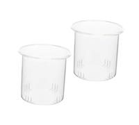 iplusmile 2pcs Removable Glass Tea Infuser for Teapot Fine Mesh Reusable Loose Leaf Tea Strainer Filter Easy to Clean for Home Office Travel Brewing