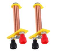 iplusmile 2pcs Shaped Solenoid Coil Electromagnet for Physics Experiment Equipment Induction Line Demonstrator for Classroom Science Teaching and Circuit Demonstrations