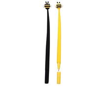 iplusmile 2pcs Silicone Bee Shaped Gel Pens with 0.5mm Fine Tip, Ergonomic Design and Comfortable Grip, for Classrooms and Offices, Cartoon Style Writing Pens for Students and Professionals