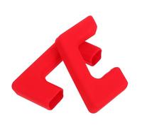 iplusmile 2pcs Silicone Bumper Tow Hook Covers for Car Front Bumper Dustproof Trailer Towball Protective Sleeve Easy Install Tow Hook Protector for Rvs Trucks and Caravans