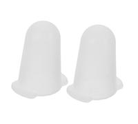 iplusmile 2pcs Silicone Cake Nozzle Covers Piping Tip Protection Caps Wear Silicone Baking Tool for Cake Decorating with Strong Adsorption and Nozzle Guard