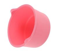 iplusmile 2pcs Silicone Wax Melt Bowls with Dual Insulated Handles, 400ml Reusable Nonstick Melting Pot Replacement for Hair Removal Wax Heater Settings