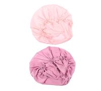 iplusmile 2pcs Silk Women Hair Cover Satin Bonnet for Night Sleep Elastic Design for Sleeping Comfort