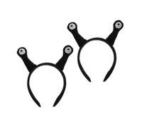 iplusmile 2pcs Snail Antenna Headband Black Women Head Boppers Hair Hoops Party Costume Accessories Favor for Friends Family Daily Wear Themed Events