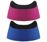 iplusmile 2pcs Sports Headband for Swimming and Bathing Portable Neoprene Ear Protection with Hook and Loop Prevent Water Entering Ears for Swimmers