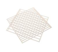 iplusmile 2pcs Stainless Steel Diamond Ruler with Mesh Grid for Diamond Art Placement, Alignment Ruler for 1-row 2-row round Drill DIY Crafts, Precision Tool for Rhinestone Painting