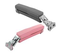 iplusmile 2pcs Stainless Steel Hot Plate Gripper Anti-Scald Design, Versatile Tool for Outdoor Use and Camping, Food Plate Clip and Hot Bowl Holder Kitchen Tongs