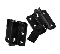 iplusmile 2pcs Stainless Steel Slide Latch Door Bolt Lock for Sliding Doors, Heavy Duty Left Opening Gate Latch with Padlock Hole, Suitable for Garden, Bathroom, Garage, and Wooden Swing