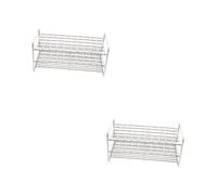 iplusmile 2pcs Test Tube Rack Stand Lab Tube Holder Heavy-duty Rack for Laboratory Equipment