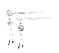 iplusmile 2pcs Traditional Chinese Style Hairpins Ancient Hairpin Watercolor Elements Hair Sticks for Women Hair Chopsticks for Festivals Elegant Accessories