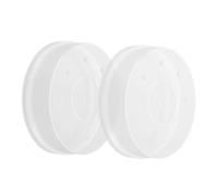 iplusmile 2pcs Transparent Powder Puff Box Makeup Sponge Storage Case Portable Compact Organizer for Travel and Daily Beauty Routine