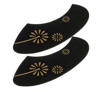 iplusmile 2pcs Ukulele Pickguards Protective Impact Protection Plates Made of Sturdy Black Pvc, Easy to Replace Ukulele Accessories for Soprano Concert and Tenor Models