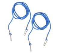 iplusmile 2Pcs Winter Glove Holder Nylon Mitten Lanyards for Hanging Glove Straps for Ski Mittens Wear Resistant Neck Clips to Prevent One