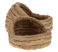 iplusmile 2pcs Woven Chicken Coop Nest Laying House for Chickens and Small Pets, Easy to Clean Woven Sleeping Bed Providing Private Space to Sleep or Play