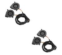 iplusmile 2sets 5015 Cooling Fan Magnetic Radiator Fan Booster Super Hydraulic Sleeve Bearing 3d Printer Cooler for I3 2pcs*2
