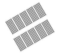 iplusmile 3d Scanning Reflective Marker Dots for Motion Capture, 6mm Inner Diameter 10mm Outer Diameter, 500pcs Adhesive Stickers for Scanner Positioning and Mapping Accessories