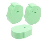 iplusmile 3pcs Bath Sponge with Playful Penguin Shapes Soft Natural Sea Loofah for Bathing Gentle Exfoliating Sponge Lightweight and Durable for Home and Travel Use
