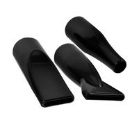 iplusmile 3Pcs Hair Dryer Nozzle Attachments High Temperature Resistant Abs Blow Dryer Styling Tools Narrow Flat Concentrators for Smooth Frizz Hair Care