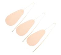 iplusmile 3pcs Musical Instrument Cleaning Cloth Soft Swab Rag for Flute Clarinet Alto Sax inside Tube Maintenance Band Performances