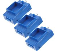 iplusmile 3pcs Plastic Mechanics Experimental Inclined Trolley Physics Teaching Tool Educational Instrument for Primary School Science Practical Physics Experiments