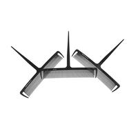 iplusmile 3pcs Professional Hair Highlighting Comb with Long Rat Tail for Precise Hair Parting Sturdy Plastic Styling Tool for Home and Barbershop Use