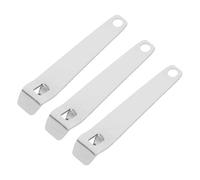 iplusmile 3pcs Stainless Steel Mini Vial Opener Ergonomic Bottle Lid Lifter for Glass Vials Safe Precise Opening Tool for Nurses Pharmacists Doctors Portable Hospital Supply