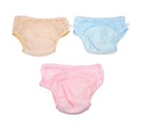 iplusmile 3pcs Training Toilet Pants with Breathable Cotton and TPU Waterproof Layer, Leakproof Construction, Unique Fit for Comfortable Potty Training