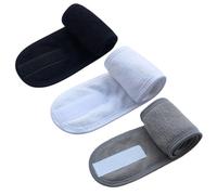 iplusmile 3pcs Wet-proof Women Headbands for Applying Mask and Doing Spa Facials, Elastic Polyester Ant Cloth Hairbands to Protect Hair from Wet, Non-slip Yoga and Beauty Accessories