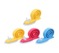 iplusmile 4 Pcs Creative Rotatable Door Stopper to Prevent Children and Babies from Getting Their Hands Caught in The Door for Door Kitchen Cupboards, Cabinets & Drawers - Random Color
