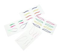 iplusmile 4 Sets Waterproof Portable Eye Makeup Aid Eyeliner Stickers and Women, Chic Reusable Eye Line Decals for Home Use and Travel