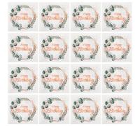 iplusmile 40 Sheets Decorative Tissue Paper Napkins with Eucalyptus Leaf Print 40 Disposable Paper Napkins for Birthday Party Dining Adorable and Portable