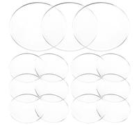 iplusmile 40pcs Biconvex Magnifying Glass Lens Set, Portable 30X Handheld Magnifier for Seniors for Reading Maps, Jewelry Inspection, Watch Repair, Computer Tasks - 42mm Diameter