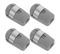 iplusmile 4pcs Adjustable Spring-Loaded Hydraulic Strut Rod Connection Joints M6 Threaded Hole and 10mm Hole, Corrosion Resistant Plastic Connectors for Gas Cylinder Supports in Office
