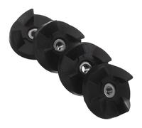 iplusmile 4pcs Blender Drive Coupling Kit Rubber Coupler Replacement for Kitchen Mixer Motor 5mm Thread Hand Mixer Spare Parts Compatible with Countertop Blenders