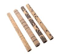 iplusmile 4pcs Brown Kraft Wrapping Paper Roll 17x1.38 Inch Garden Flower Design Gift Wrapping Paper for Wedding and Bridal Shower, Resists Tearing and Easy to Fold