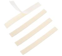 iplusmile 4Pcs Clarinet and Flute Practice Felt Strip with Self-Adhesive Backing, Sound Reduction and Protective Mute Pads for Woodwind Instruments, Suitable for Beginners and Music