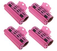 iplusmile 4pcs Heat-protecting Plastic Hot Roller Clips Large Small Size Set Thermal Hair Curler Replacement Clips for Salon and Home Styling
