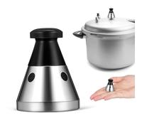 iplusmile 4Pcs Pressure Cooker Valve Stainless Steel Relief Jigger Universal Replacement Regulator Weight Whistle Parts for Kitchen Safe Cooking