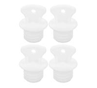 iplusmile 4pcs Rubber Hot Water Bag Sealing Plug Replacement Caps with Leakage Prevention and Universal Fit for Office and Travel Use