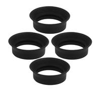 iplusmile 4pcs Soft Rubber Eyepiece Covers for Telescope Eyepiece and Microscope Eyecup Replacement, Light Blocking and Comfortable Fit Eye Cups for Astronomy Adventures and Telescope