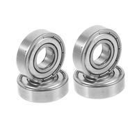 iplusmile 4pcs Steel Small Wheelchair Bearing Front Wheel Bears Bearing for Indoor Wheelchair Walker Fork Stem Replacement