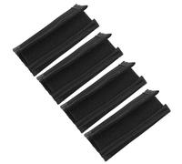 iplusmile 4pcs Stroller Handle Covers Black Cloth Baby Pram Handle Protectors Heat Resistant Comfortable Touch Suitable for Four Seasons Use