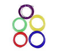 iplusmile 5 Pieces 3D Printing Pen Filament Abs 10m Total Refills for 3D Printer Filament Compatible Drawing and Modeling