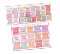 iplusmile 5 Sheets Self Adhesive Bible Index Tabs for Study Coated Paper Book Markers for Easy Bible Reading and DIY Crafting for Men and Women