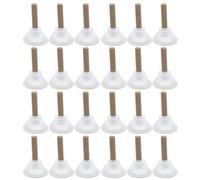 iplusmile 50 Sets Portable Moxibustion Sticks with Base for Home Use, Handmade Moxa Sticks Crafted from Moxa and Tinfoil for Fatigue Relief and Wellness Therapy
